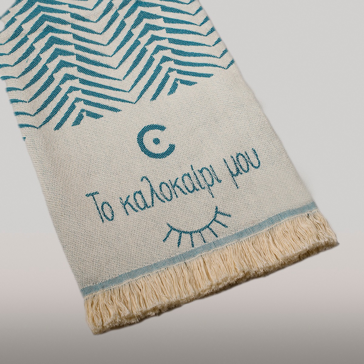 Light Beach Towel Dizzy Blues